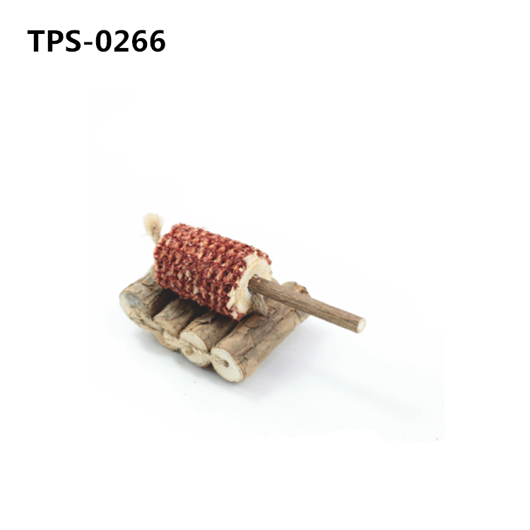 Natural Corn Cob Bunny Chew Toys, Rabbit Hanging Chew Toys, Teeth Grinding Toys for Chinchillas Hamsters Guinea Pigs Rats TPS-0263/4/5/6 - Image 4