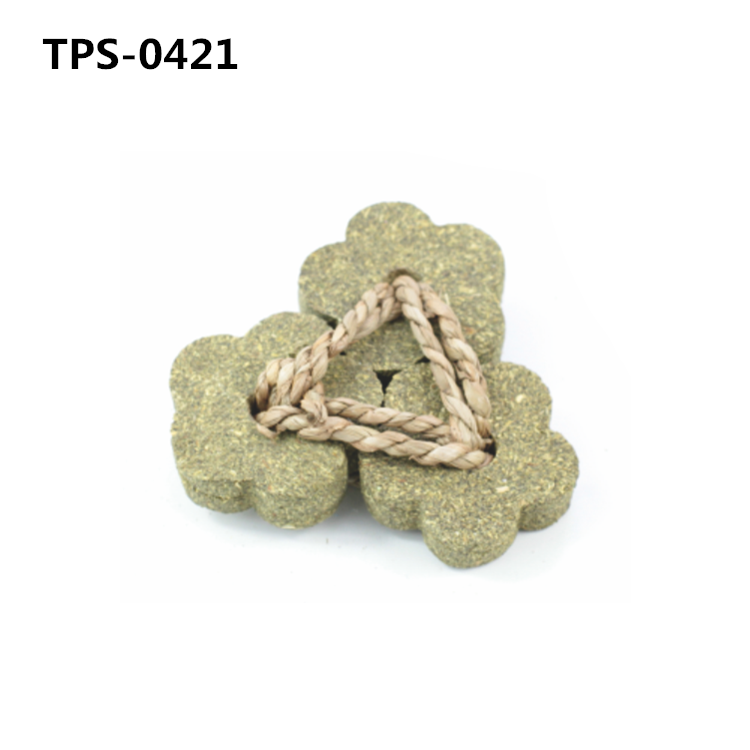 Improve Dental Health Natural Grass Chewing Cake for Rabbits,Chinchillas,Gerbils, Squirrels, Hamsters TPS-0418/421/422 - Image 3