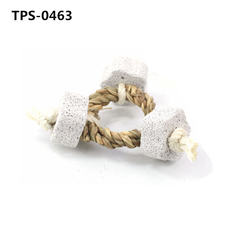 Hamster Chew Toy Teeth Grinding Stone Natural Mineral Pumice Stone for Chinchilla Hamster Rabbit Guinea Pig Parrot TPS-0463/5/6/7 - Image 1