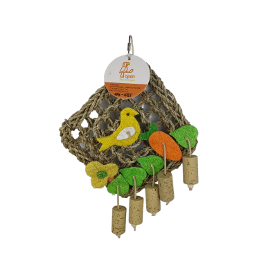 Natural Safe Seagrass Mat Bird Toys TPS-1685