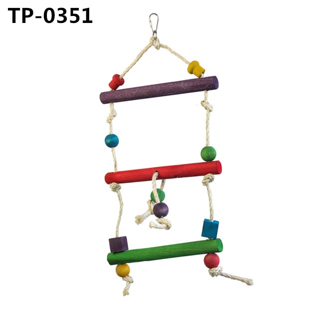 Natural Sisal Bites Rope Hanging Perch for Parrot Cockatoo African Grey with China Wholesale Price - Image 3