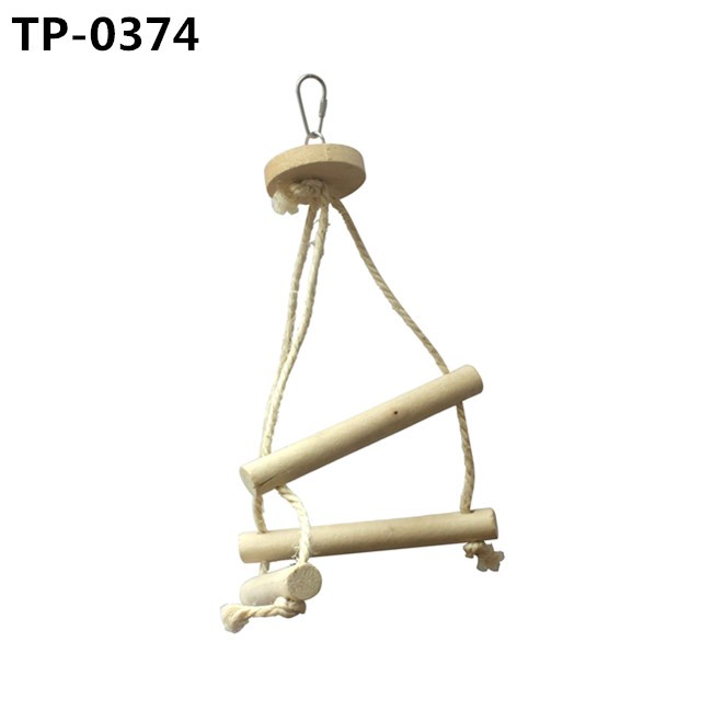 Natural Wood Blocks Bird Bite Tearing Toy with China Factory Pirce