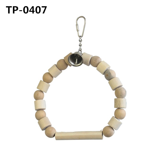 Natural Wood Blocks Bird Bite Tearing Toy with China Factory Pirce - Image 5