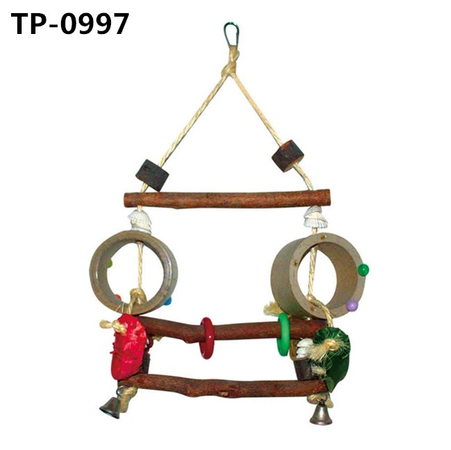 Nature Cardboard Chew Toy for Medium Large Bird Parrot Macaw African Greys - Image 6