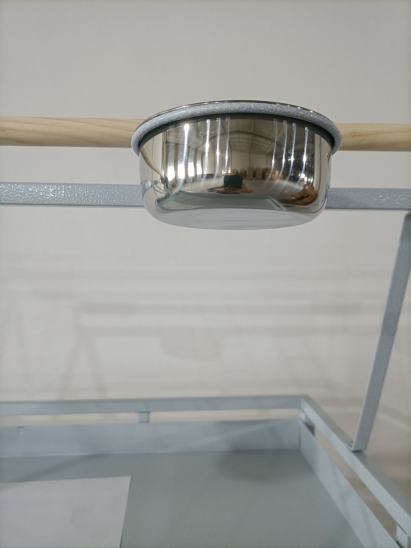 Bird Cage Open-Top Parrot Cage with Rolling Stand for Parakeets Cockatiels Budgies Parrotlets Lovebirds Canary - Image 6