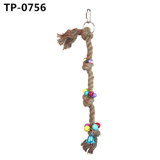 Parrot Bites Sisal Knots Dog Chews Playing Toys for China Wholesale Price - Image 6