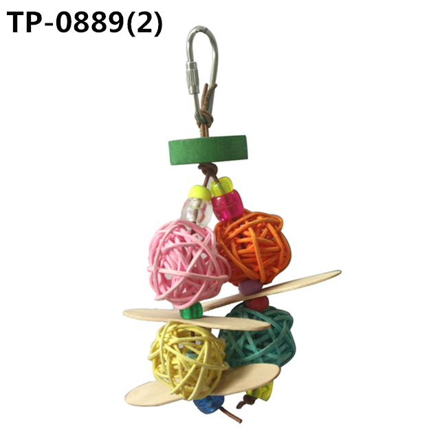 Parrot Chew Toy Bird Bite Toy Cage Hanging Toy with Factory Wholesale Price - 副本 - Image 1