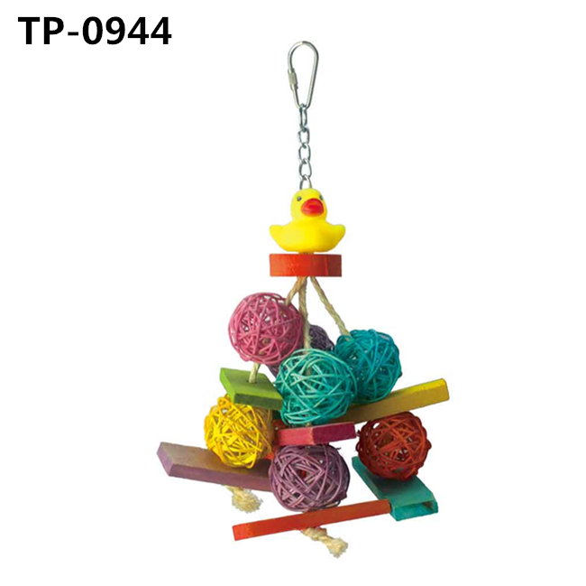 Parrot Chew Toy Bird Bite Toy Cage Hanging Toy with Factory Wholesale Price - 副本 - Image 7