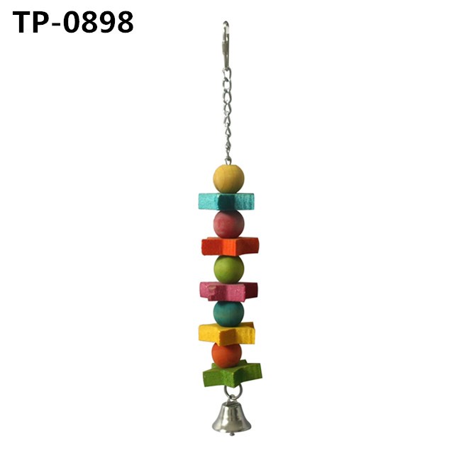 Parrot Chewing Toys Bird Cage Accessories for Small Parakeets Cockatiels Finches Budgie Macaws Parrots Love Birds Peony - Image 2