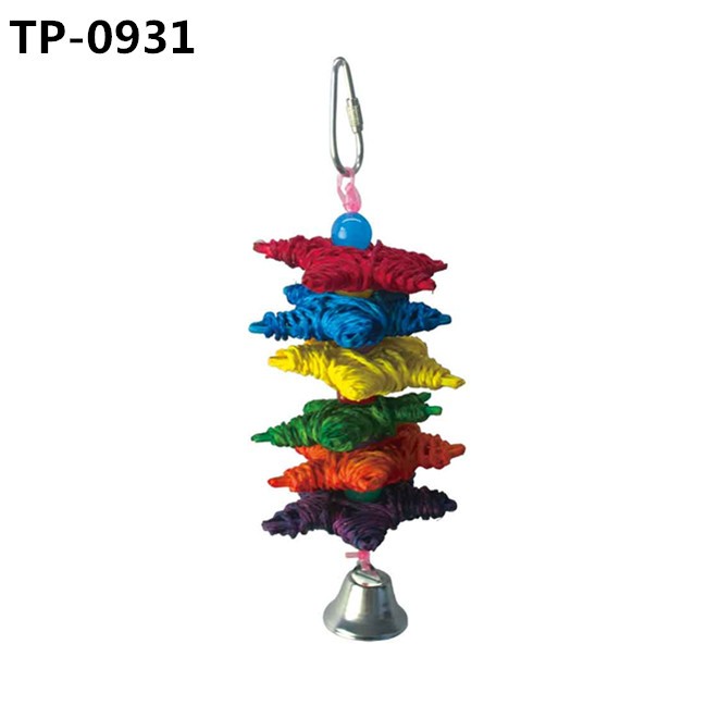 Parrot Chewing Toys Bird Cage Accessories for Small Parakeets Cockatiels Finches Budgie Macaws Parrots Love Birds Peony - Image 7