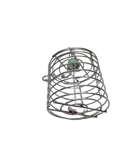 Stainless Steel Parrot Foraging Bin Cage for Bird Cage Accessories - Image 2