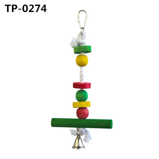 Parrot Hanging Cage Toy Bird Perch Gym Stand for Small Bird Conure Cockatiel Parrotlet Lovebird Budgie - Image 2