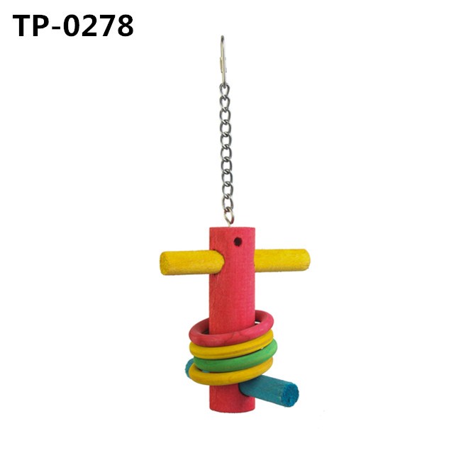 Parrot Hanging Cage Toy Bird Perch Gym Stand for Small Bird Conure Cockatiel Parrotlet Lovebird Budgie - Image 3