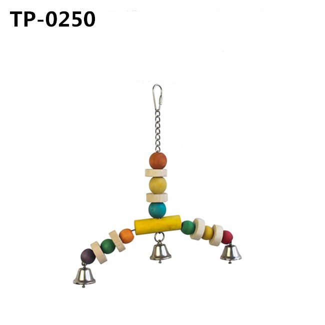 Parrot Hanging Swing Bird Cage Toys for Parrots Parakeets Cockatiels Conures - Image 1