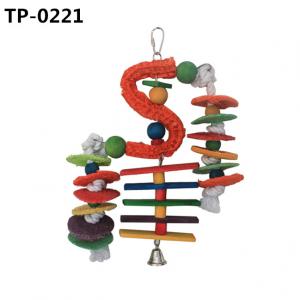 Parrot Preening Lufah Toy Pet Shredding Toy for Sale