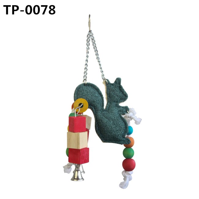 Parrot Preening Lufah Toy Pet Shredding Toy for Sale - Image 1
