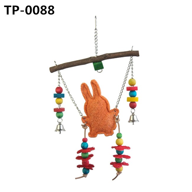 Parrot Preening Lufah Toy Pet Shredding Toy for Sale - Image 4