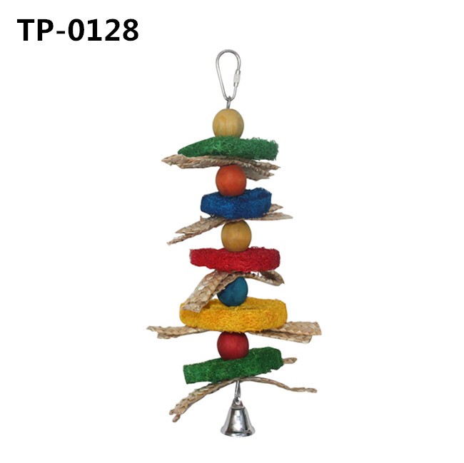 Parrot Preening Lufah Toy Pet Shredding Toy for Sale - Image 5