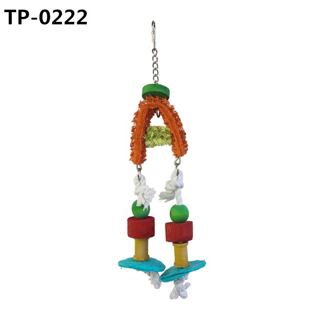 Parrot Preening Lufah Toy Pet Shredding Toy for Sale - Image 7