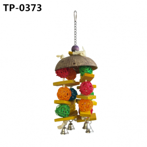 Bird Chew Toy Parrot Shredding Rattan Ball for Pet Cage Accessories Wholesale Price