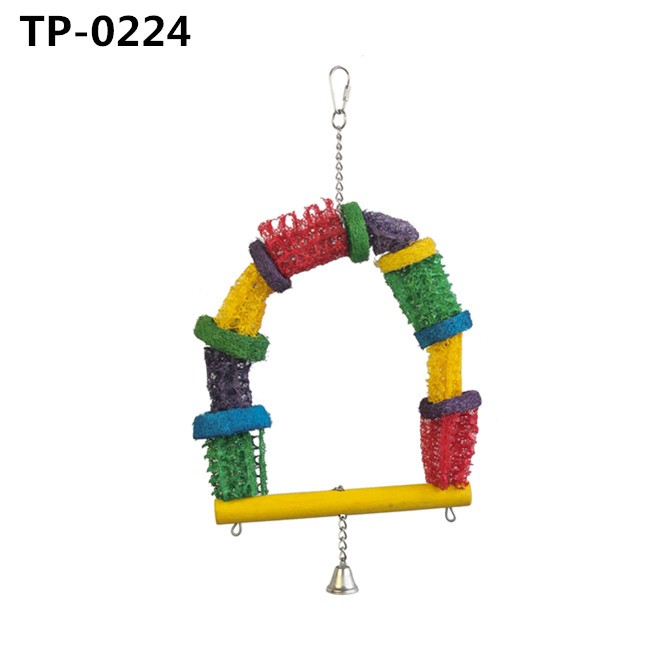Parrot Swing Chewing Toys Pet Cages Accessories with Factory Price
