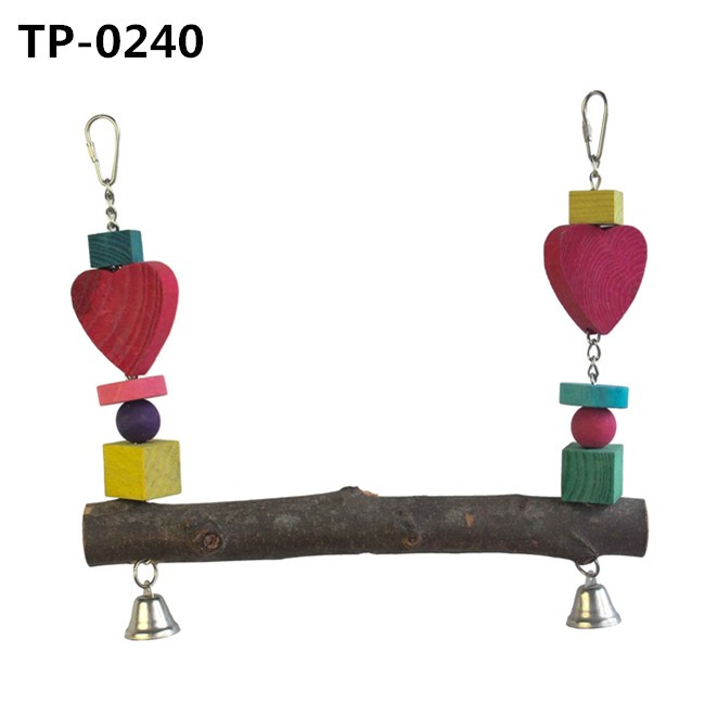 Parrot Swing Chewing Toys Pet Cages Accessories with Factory Price - Image 2