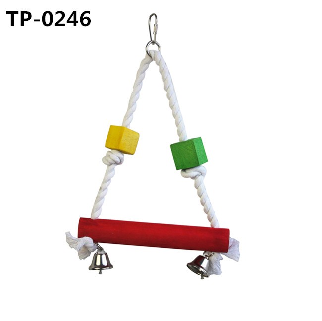 Parrot Swing Chewing Toys Pet Cages Accessories with Factory Price - Image 5