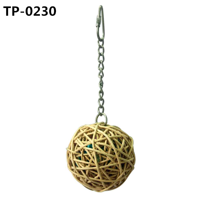 Parrot Wicker Ball Chewing Toy for Birds Bites Shredding Vine Ball Wholesale Price - Image 6