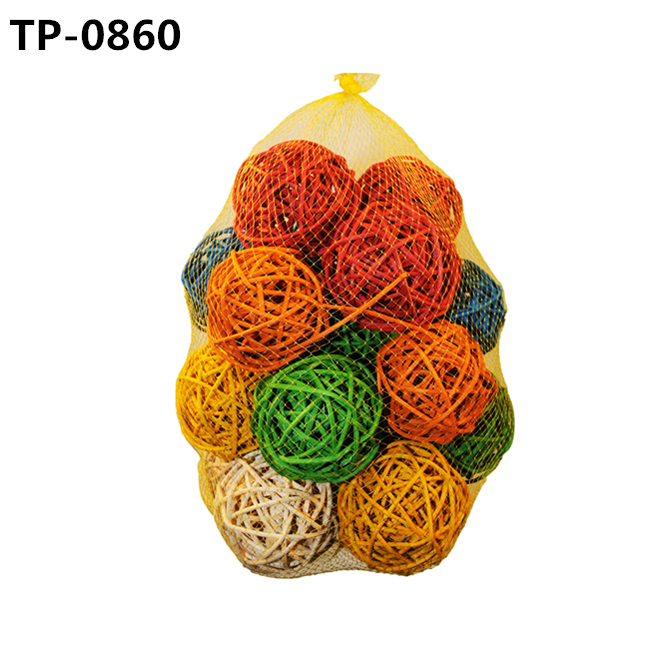 Parrot Chewing Toys Pet Bite Toys for Budgies Conures Hamsters Ball DIY Accessories - Image 7