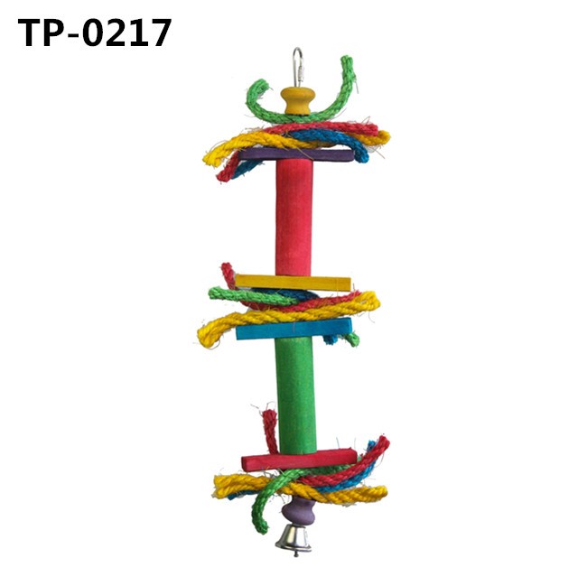 Pet Cage Hammock Hanging Sial Chews Toy for Parakeet Cockatoos Eclectus Amazon Parrot Birds Shredding with China Wholesale Price - Image 1