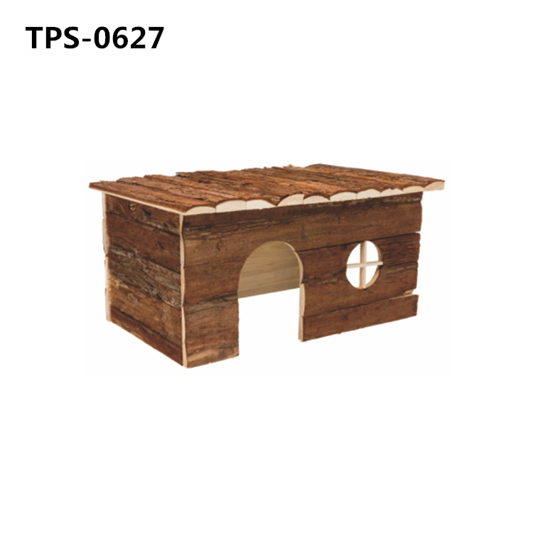 Natural Pine Wood Hamster Hideout House Rats Climbing Play Hut Hideaway Room for Dwarf Hamster, Mouse, Rat,Gerbil and Other Pet Small AnimalsTPS-0624/25/26/27/28 - Image 4