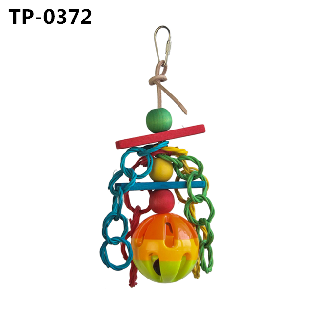 Plastic Pet Ball Parrot Foraging Foot Talon Toy for Bird Cage Accessories Hanging Toy - Image 4