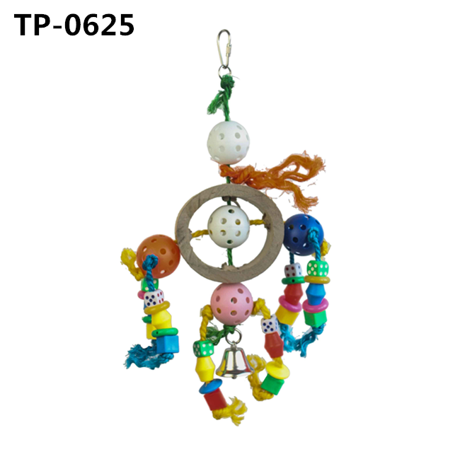 Plastic Pet Ball Parrot Foraging Foot Talon Toy for Bird Cage Accessories Hanging Toy - Image 6
