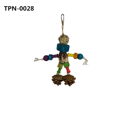 Plastic Wood Bird Chew Toy with Carambola Blocks and Pine Cone for Medium Large Parrot Conure Macaw African Grey Amazon Cockatoo Amazon Budgies Parakeet Cockatiel Lovebird Finch Bird CageTPN-0028  Plastic Wood Bird Chew Toy with Carambola Blocks and Pine Cone for Medium Large Parrot Conure Macaw African Grey Amazon Cockatoo Amazon Budgies Parakeet Cockatiel Lovebird Finch Bird CageTPN-0028