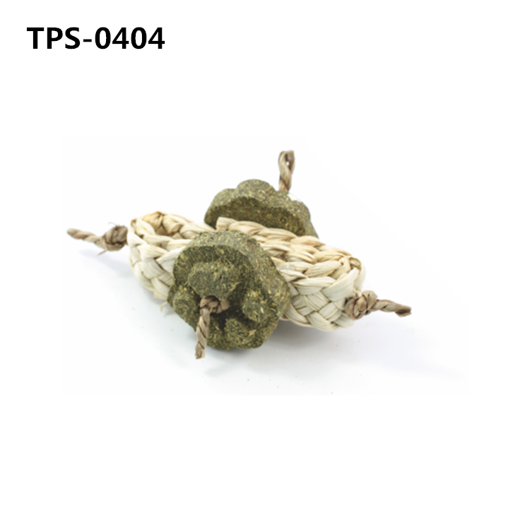 Rabbit Timothy Hay Marigold Grass Cake Biscuits for Rabbit Teething Grinding Bird Cleaning Toy Squirrel Toy Bunny Chew Toys Guinea Pig Toys Molar Cakes Grass Cakes Hamster Pet SuppliesTPS-0401/402/404 - Image 3