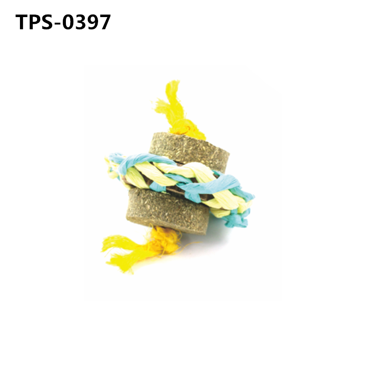 Rabbit Guinea Pig Chinchilla Bunny Pumice Teeth Grinding Toy ,Rabbit Chew Toys Bunny Chew Toys for Teeth,Natural Timothy Hay Chew and Treats Toys for Small Animals Teeth Care TPS-0397/436/437/440 - Image 1