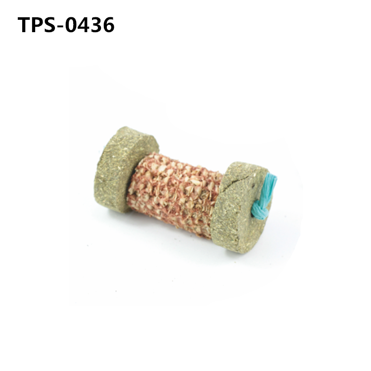 Rabbit Guinea Pig Chinchilla Bunny Pumice Teeth Grinding Toy ,Rabbit Chew Toys Bunny Chew Toys for Teeth,Natural Timothy Hay Chew and Treats Toys for Small Animals Teeth Care TPS-0397/436/437/440 - Image 2