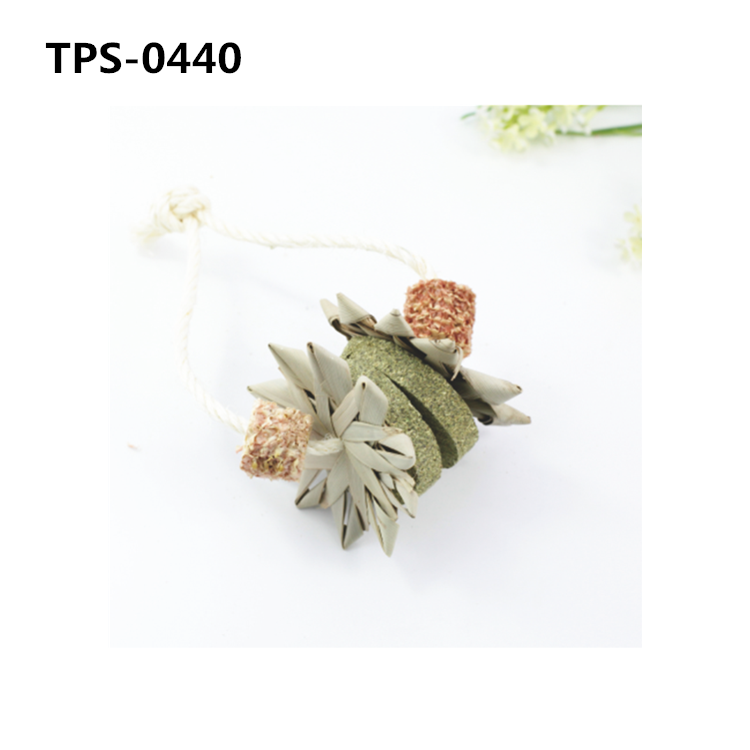 Rabbit Guinea Pig Chinchilla Bunny Pumice Teeth Grinding Toy ,Rabbit Chew Toys Bunny Chew Toys for Teeth,Natural Timothy Hay Chew and Treats Toys for Small Animals Teeth Care TPS-0397/436/437/440 - Image 4