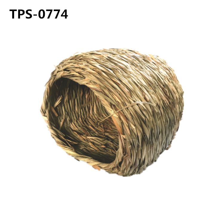 Natural Rabbit Seagrass House Hideaway Hut Toy Small Animals Sleeping Chew Toys for Guinea Pig Hamsters Chinchilla Ferret Bunny TPS-0773/774/775/776 - Image 2
