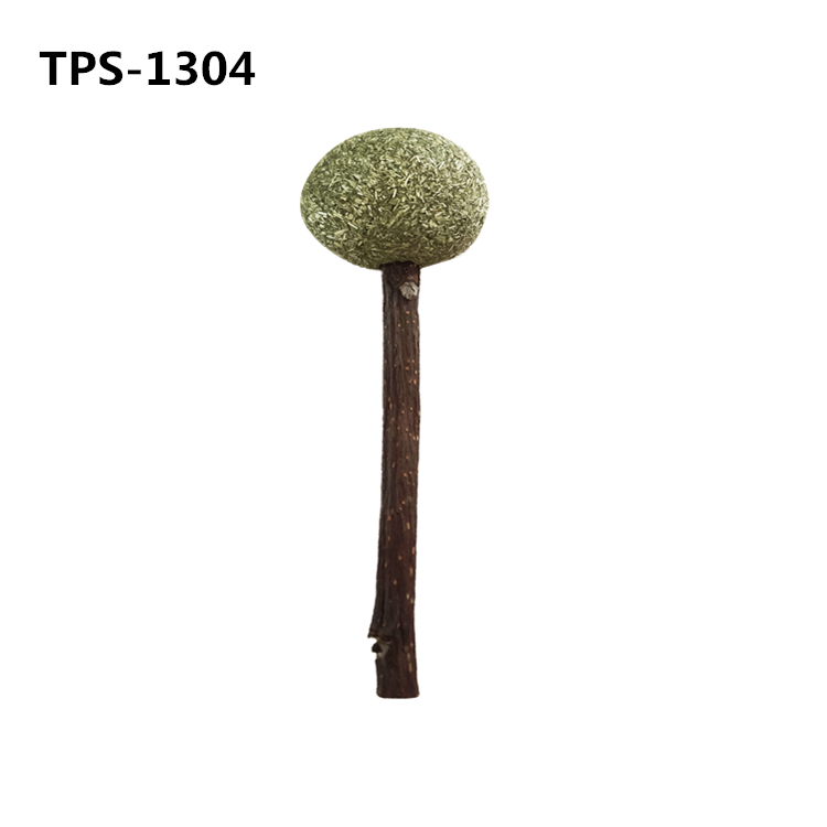 Natural Rabbits Treats Apple Branches Sticks with Timothy Hay Balls Grass Cake Chew Toys for Hamsters,Bunny, Chinchilla,Guinea Pigs Chewing and Playing TPS-1303/4/5 - Image 2