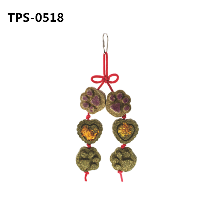 Rabbits Cage Hanging Chew Toys and Bunny Chew Treats Toy, Snacks for Guinea Pigs Chinchillas Hamsters Rats and Other Small Pets Teeth Grinding TPS-0518/519 - Image 1