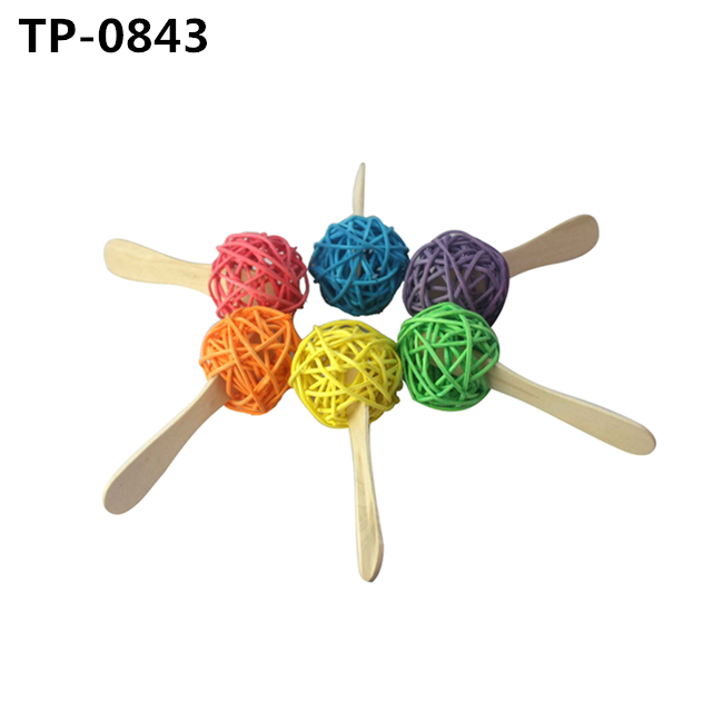 Rattan Ball Bird Toy for Pet Cage Hanging Accessories with China Manufacturer Price - Image 2