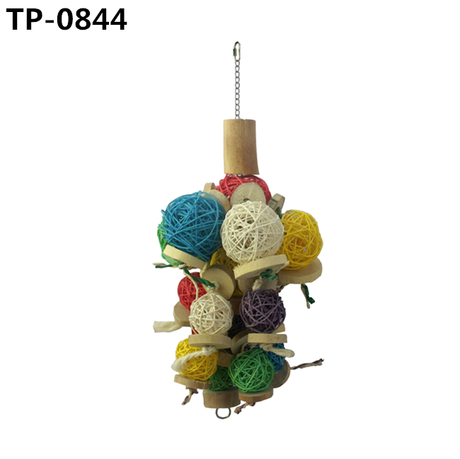 Rattan Ball Bird Toy for Pet Cage Hanging Accessories with China Manufacturer Price - Image 4