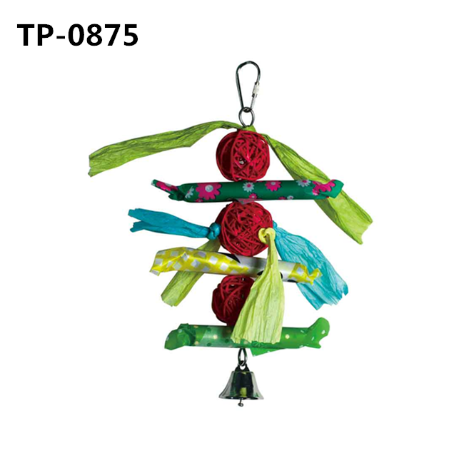 Rattan Ball Bird Toy for Pet Cage Hanging Accessories with China Manufacturer Price - Image 5
