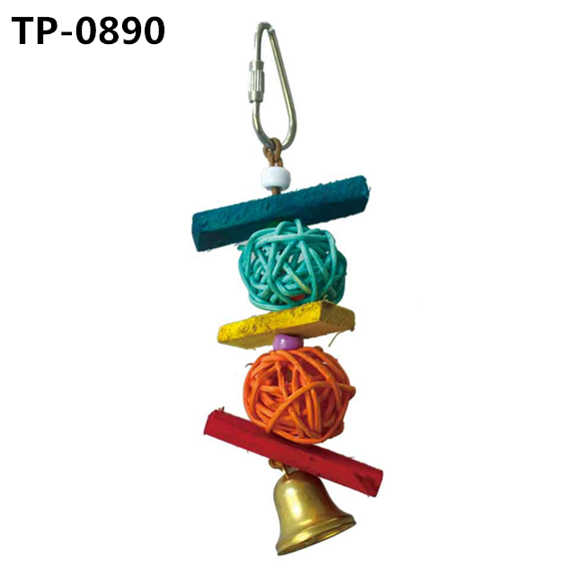 Rattan Ball Bird Toy for Pet Cage Hanging Accessories with China Manufacturer Price - Image 8