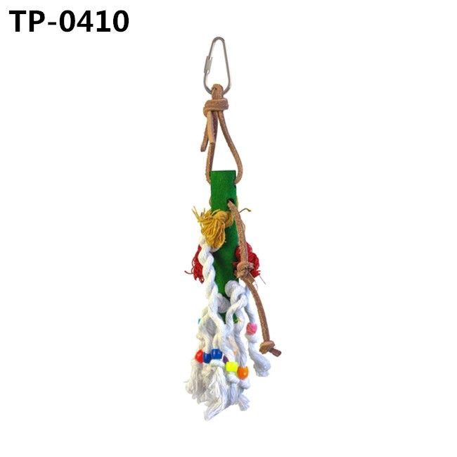 Small Bird Parrot Hanging Bite Wooden Blocks Cage Fun Toy with China Wholesale Price - Image 5