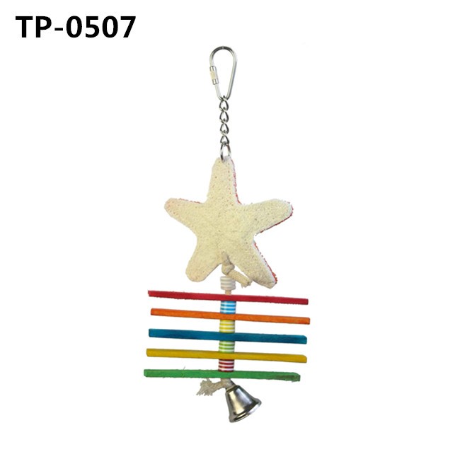Small Bird Shredding Bites Lufah Hanging Toys for Pet Cages Accesorries Decoration Price - Image 5