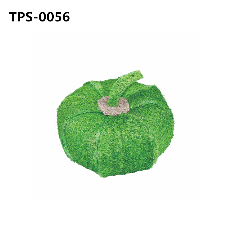 Rabbits Chew Toy Small Pet Teeth Cleaning Toys with Loofah Pumpkin Shaped, Chinchillas, Guinea Pigs, Rats and Other Small Animals Grinding Safe Toy TPS-0048/52/53