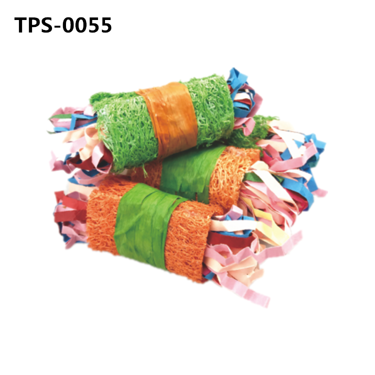 Sushi Shaped Bunny Chews Toy For Pet Rabbits, Chinchillas, Guinea Pigs, Rats and Other Small Animals Loofah Pet Cage AccessoriesTPS-0051/54/55 - Image 3