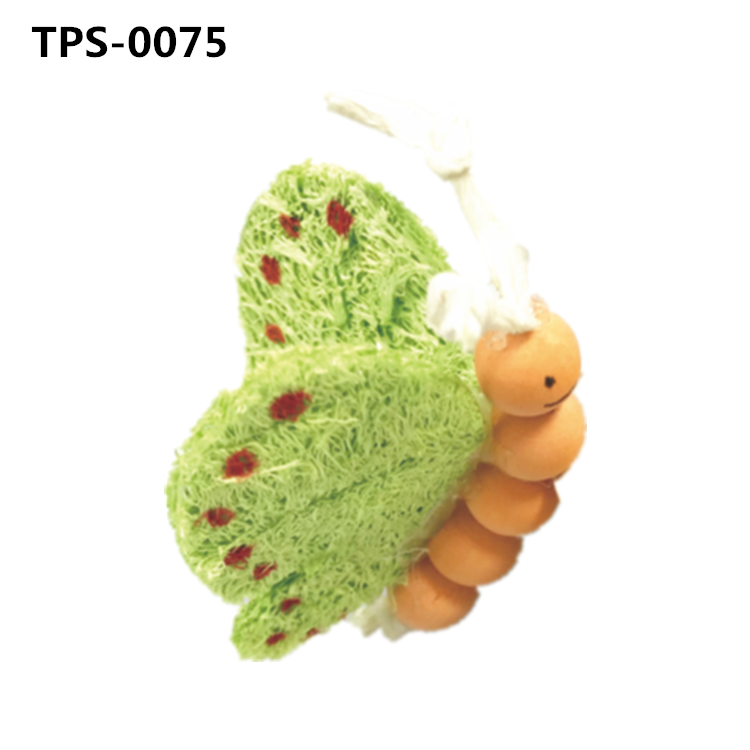 Butterfly-Shaped Teeth Care Guinea Pig Toys, Loofah Rabbit Chew Toys,Rabbit Teeth Grinding Toys TPS-0075/77